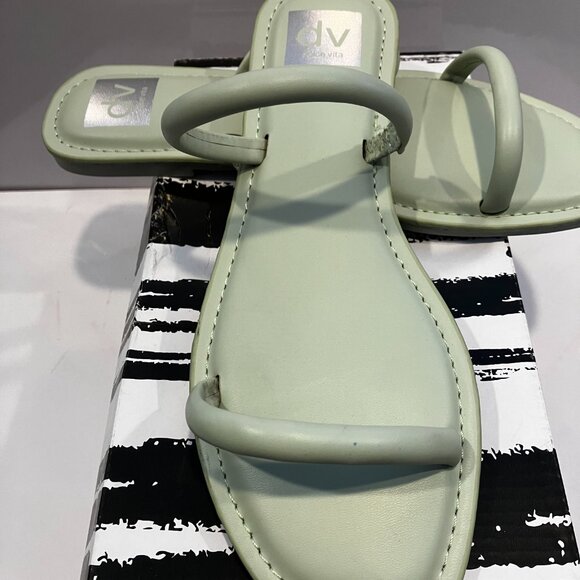 Dolce Vita sandals DV by Dolce Vita Jelly flats New Color Sage - Picture 4 of 10